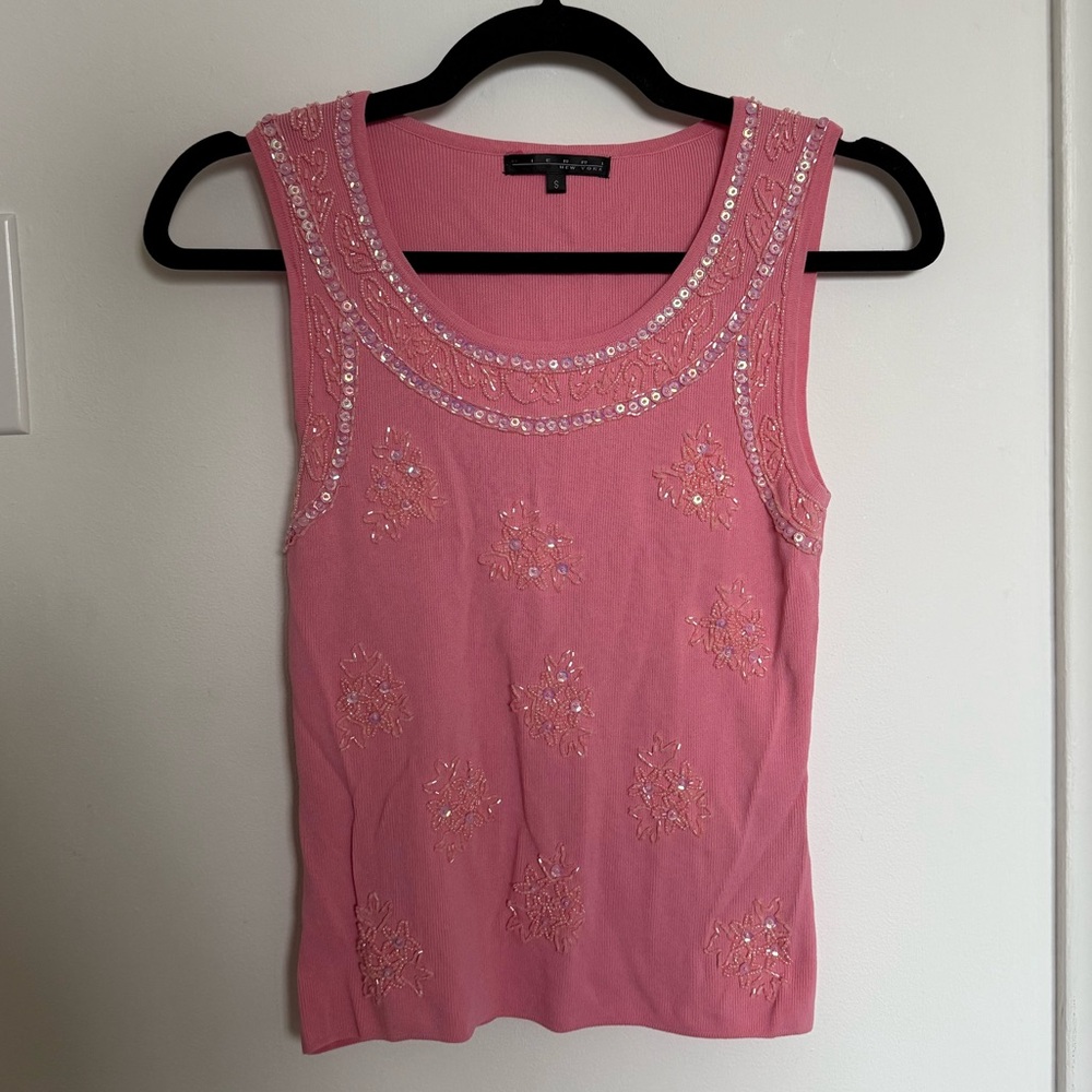 Beaded Pierri New York Tank top